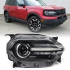 Passenger Headlight 2021-2025 Ford Bronco Sport Led Non-halo Chrome Lamp New. Price: $159.99.