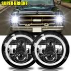 For Chevy Truck 1947 -1956 Dot 7" Inch Headlight Round High Low Beam Sealed New. Price: $62.99.