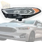 Full Led Headlight 2017-2020 Ford Fusion Projector Black Driver Side W/ Bulb New. Price: $325.99.