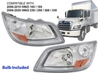 Headlamp For 2006 - 2020 Hino 238 258 268 338 165 185 Pair Passenger And Driver New. Price: $275.98.