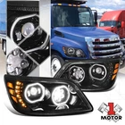 Black Led Drl Sequential Signal Projector Headlights For 06-17 Hino 258/338 New. Price: $426.60.