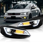 Vland Led Headlights For 2011-2018 Volkswagen Vw Jetta Front Lamps W/seuqnetial New. Price: $328.67.