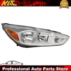 1X Headlights Headlamp 2015-2018 Ford Focus Chrome Housing Amber Oe Style New. Price: $82.99.