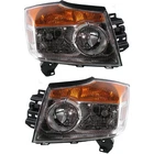 Headlights Headlamps Set For 2008-2015 Nissan Armada Left And Right Pair New. Price: $189.79.