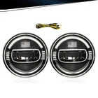 Pair Lh&rh 7" Inch Round Led Headlights Lamp Fit For Jeep Wrangler Jk 2007-2017 New. Price: $299.00.