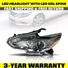 Led Xenon Headlight For Nissan Altima 2016-2018 With Drl Left Driver Side New. Price: $93.79.