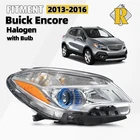 Halogen Headlight For 2013-2016 Buick Encore Chrome W/bulb Passenger Right Side New. Price: $89.00.