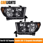Fit For 2007-2013 Toyota Tundra Sequoia 2008-2017 Headlights Black Lamp Lh+rh New. Price: $98.26.