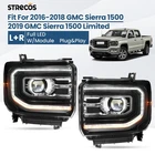 For 2016-2018 Gmc Sierra 1500 & 2019 Limited Full Led Headlights Left+right Pair New. Price: $459.00.