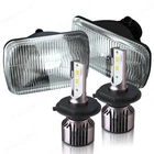 Pair 7X6" 5X7 Led Headlights Fit Freightliner FL50 FL60 FL70 FL80 MT35 MT45 MT55 New. Price: $93.99.
