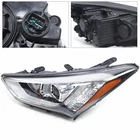 Headlight Driver Side Headlamp Left Lh For 2013 2014 2015 2016 Hyundai Santa Fe New. Price: $169.01.