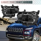 Fit For Jeep Cherokee 2014-2018 Hid/xenon Headlight Black Clear Right+left Side New. Price: $153.48.