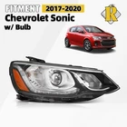 Halogen Projector Headlight For 2017-2020 Chevrolet Sonic W/bulb Passenger Right New. Price: $280.99.