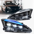 Vland Headlights W/startup For 06-14 Lexus IS250 IS350 Isf Led Front Drl Lamps New. Price: $414.99.