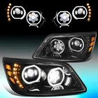 For 2006-2017 Hino 238 258 268 Led Sequential Signal Projector Headlights Black New. Price: $432.99.