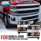 For 2015-2019 Chevy Silverado 2500HD 3500 Headlights Projector Front Lamps New. Price: $327.99.