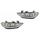 For Hyundai Elantra 2017 2018 Headlight Driver And Passenger Side Pair Hid Sedan New. Price: $1155.04.