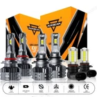 Auxbeam F22 Series 9005 9006 9145 Led Headlights High Low Fog 110W Canbus New. Price: $145.99.