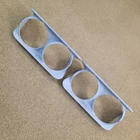 1968-1982 Corvette Headlight Bezel Pair Metal 3957045 (6) Original Used. Price: $299.99.