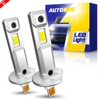 H1 Led Headlight Bulbs Conversion Kit Hi/low Beam 100W 80000LM 6500K Super White New. Price: $37.61.
