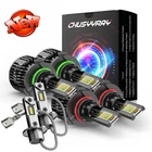 Chusyyray 9005 9006 H3 Led Headlights High Low Beam +fog Bulbs White 6000K New. Price: $35.99.