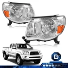 For 2005-2011 Toyota Tacoma Pickup Halogen Chrome Headlights Headlamps Pair New. Price: $68.99.