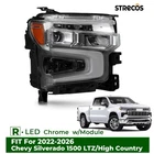 Full Led Headlight For 2022-2026 Chevy Silverado 1500 Ltz Chrome Passenger Side New. Price: $159.90.