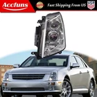 Halogen Headlight For Cadillac Sts 2005-2011 Black Driver Left Side Headlamp New. Price: $201.84.