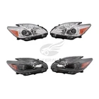 Halogen Front Headlights Headlamps For Toyota Prius 2010-2011 Chrome Black Trim New. Price: $54.99.