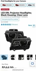 2014-2015 Camaro Headlamp Assembly, Projection With Lead Running Light Strip New. Price: $300.00.
