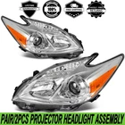 PAIR/2PCS Projector Headlights Assembly For Toyota Prius Base 1.8L L4 2010 2011 New. Price: $135.99.