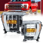 2021-2023 Ford F150 Quad Led Headlight Replace Oem F-150 Front Lamps 1SET New. Price: $419.75.