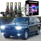 Chusyyray 9005 9006 H3 Led Headlights High Low Beam +fog Bulbs White 6000K New. Price: $35.99.