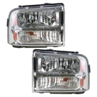 Trq HLA88564 Headlights Ford Excursion 2005 Lh Right Front 6C3Z13008AB New. Price: $188.77.