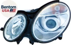Chrome Housing Halogen Headlight Compatible With Mercedes-benz E-class E320 E350 New. Price: $256.50.