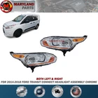 2014-2018 Ford Transit Connect Both Left & Right Headlight Assembly Chrome New. Price: $284.59.
