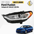 Halogen Headlight 2017-2020 Ford Fusion W/ Led Drl Bulbs Left Driver Side New. Price: $94.99.