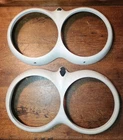 Original Gm 1961-1962 C1 Corvette Painted Headlight Bezels 3779239 Used. Price: $50.00.