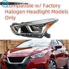 Headlight For 2020-2021 Nissan Versa Sv Halogen Headlamp Driver Side Chrome New. Price: $67.42.