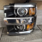 2015-2019 Chevy Silverado 2500 3500HD Headlight Headlamp Driver Left Side Oem Used. Price: $75.00.