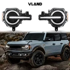 Vland Full Led Headlights 2020-2023 Ford Bronco Front Lamps W/white Drl New. Price: $564.99.