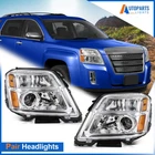 Chrome Amber Pair/set Projector Headlights Assembly For Gmc Terrain 2010-2015 New. Price: $115.99.