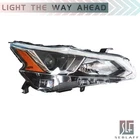 Fit For Nissan Altima Headlight 2019-2021 Halogen Chrome Housing Passenger Right New. Price: $62.40.