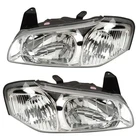 For 2000 Nissan Maxima Headlight Assembly Pair Driver And Passenger Side Chrome New. Price: $104.64.