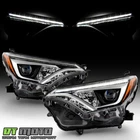 For 2016-2018 Toyota RAV4 High Low Beam W/led Drl Projector Headlights Set New. Price: $245.96.