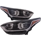 Headlight Fits Kia Forte 2019-2021 Capa Lamps KI2502230 KI2503230 Halogen Black New. Price: $680.09.