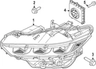 Genuine Ford Lamp Assembly PR3Z-13008-N New. Price: $655.13.