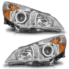 Weelmoto For 2010-2014 Subaru Outback Legacy Projector Headlights Assembly Pair New. Price: $131.88.