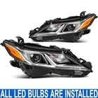 Pair Led Drl Projector Headlight Assembly W/ Bulb For Toyota Camry Trd 2020-2024 New. Price: $210.19.