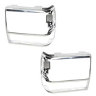 Ford Ranger 1989-1992 Headlight Door Driver And Passenger Side Pair Chrome New. Price: $67.23.